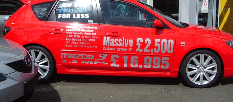 Vehicle Livery - Sign Plus
